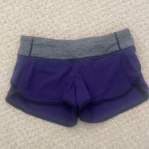 Lululemon Speed Shorts EUC